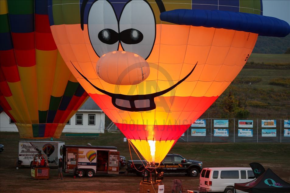 29. Sıcak Hava Balon Festivali New York'ta başladı