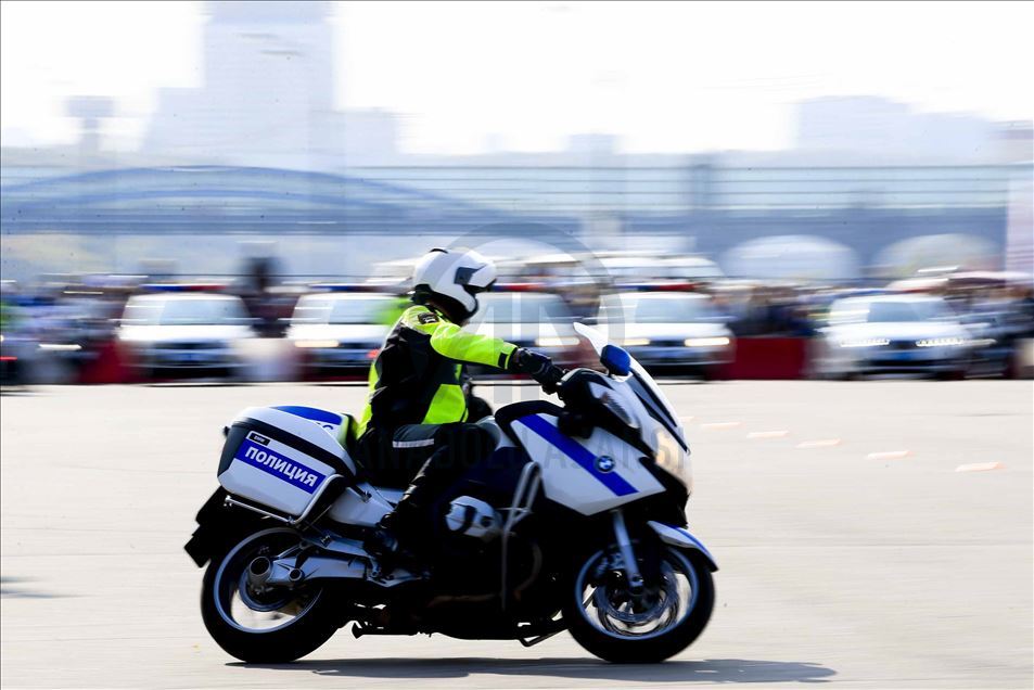Festival de la motocicleta de otoño en Moscú