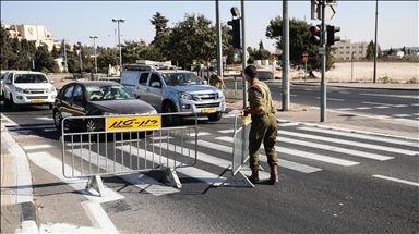 İsrail güçleri, "Yom Kippur" bayramı nedeniyle Kudüs'te yolları kapattı