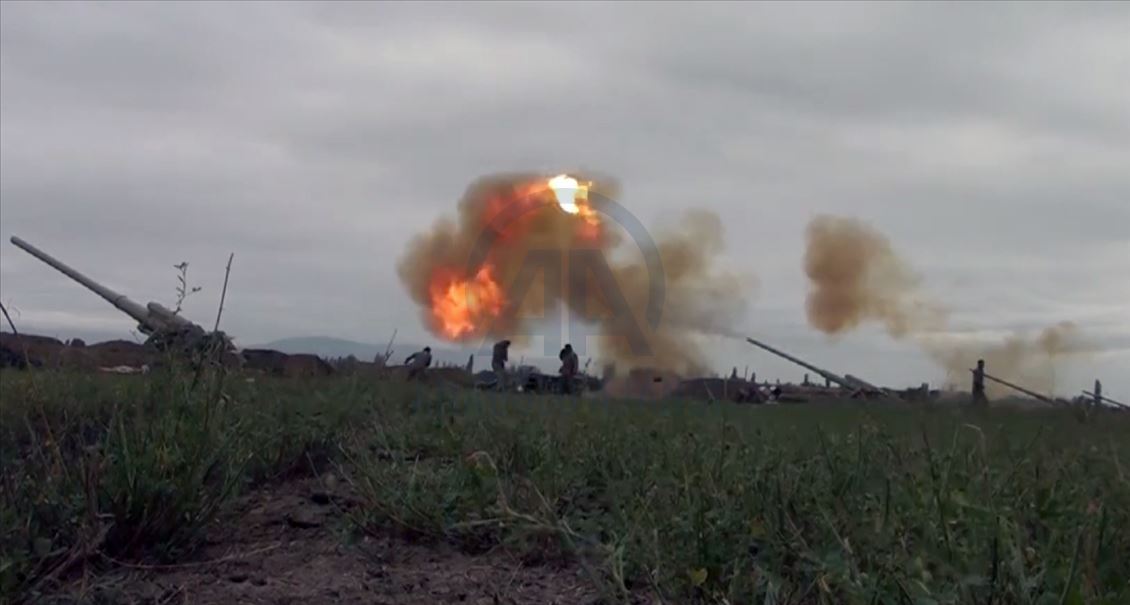 Azerbaijan army take control of of some highlands