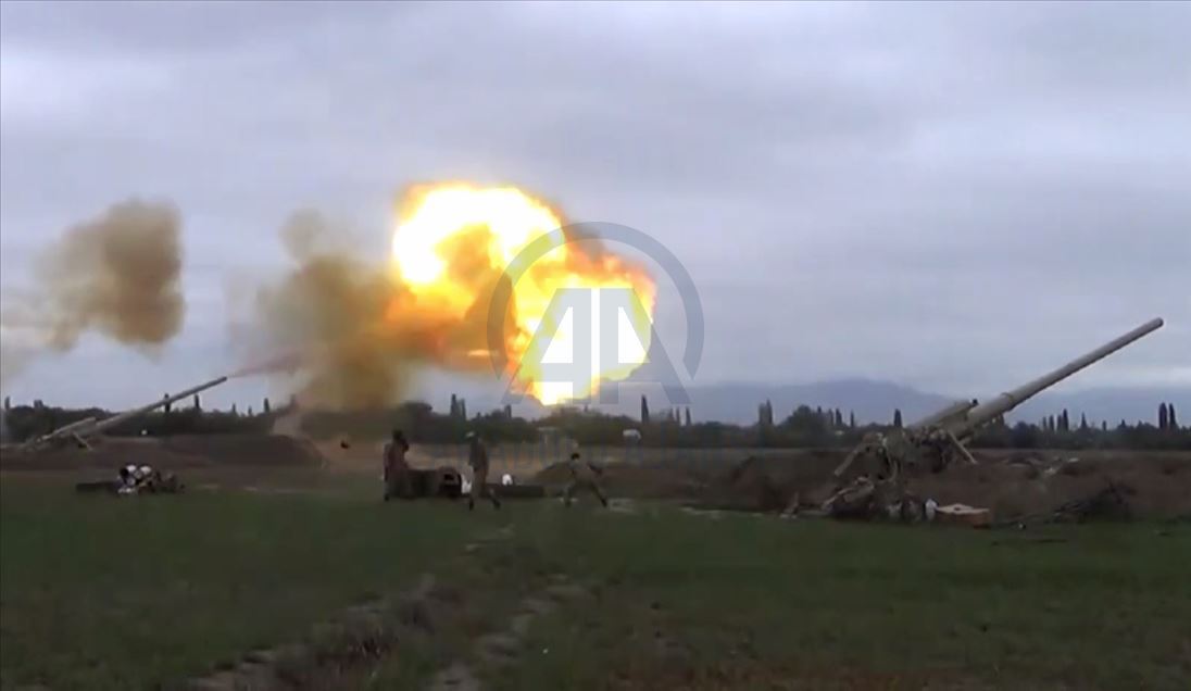 Azerbaijan army take control of of some highlands