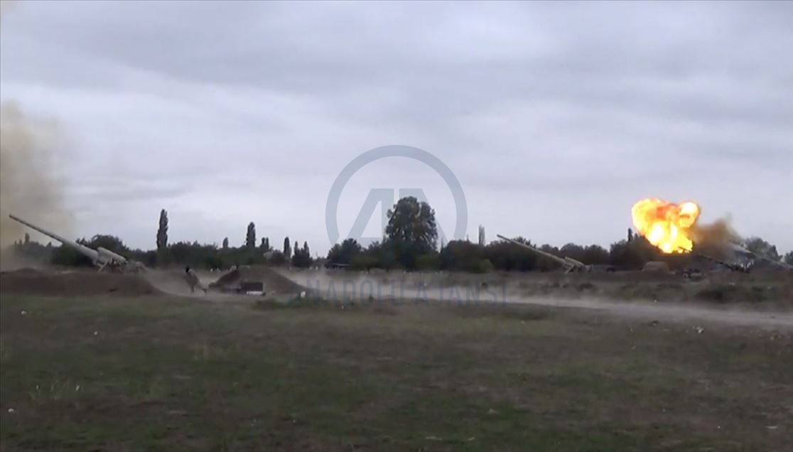 Azerbaijan army take control of of some highlands