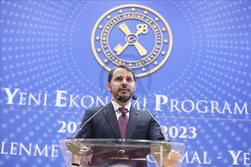 Hazine ve Maliye Bakanı Berat Albayrak