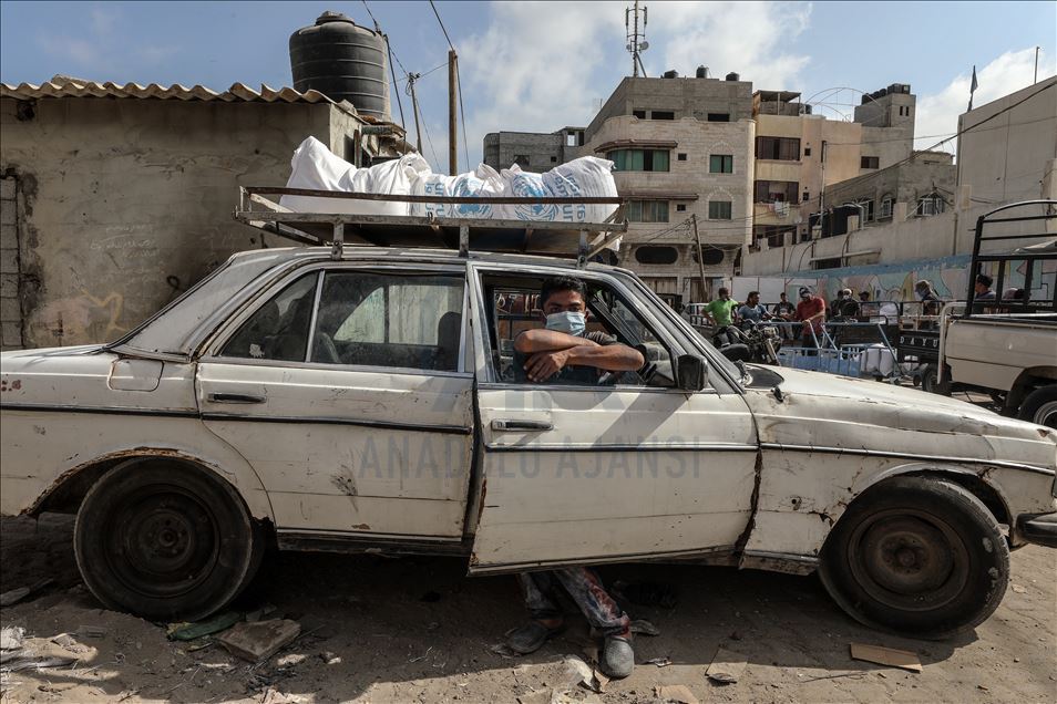 Agencia de la ONU para los refugiados palestinos aumenta su pie de ayuda paralizada durante la pandemia en Gaza