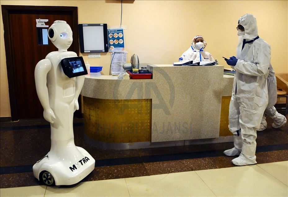 India gunakan robot untuk bantu pasien Covid-19