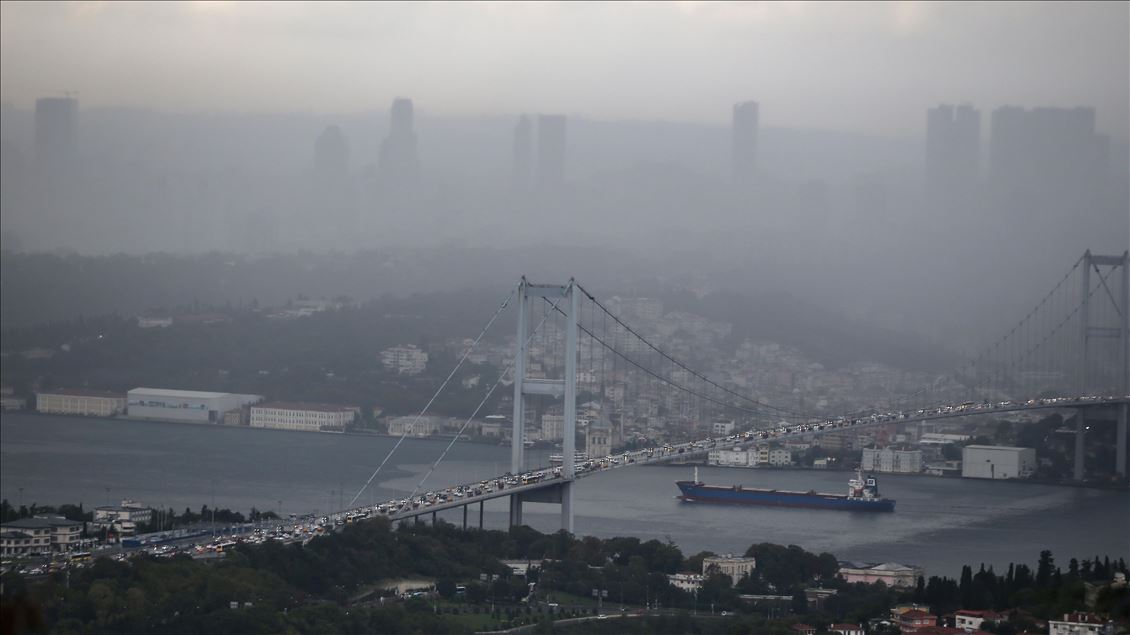 Heavy rain hits in Istanbul