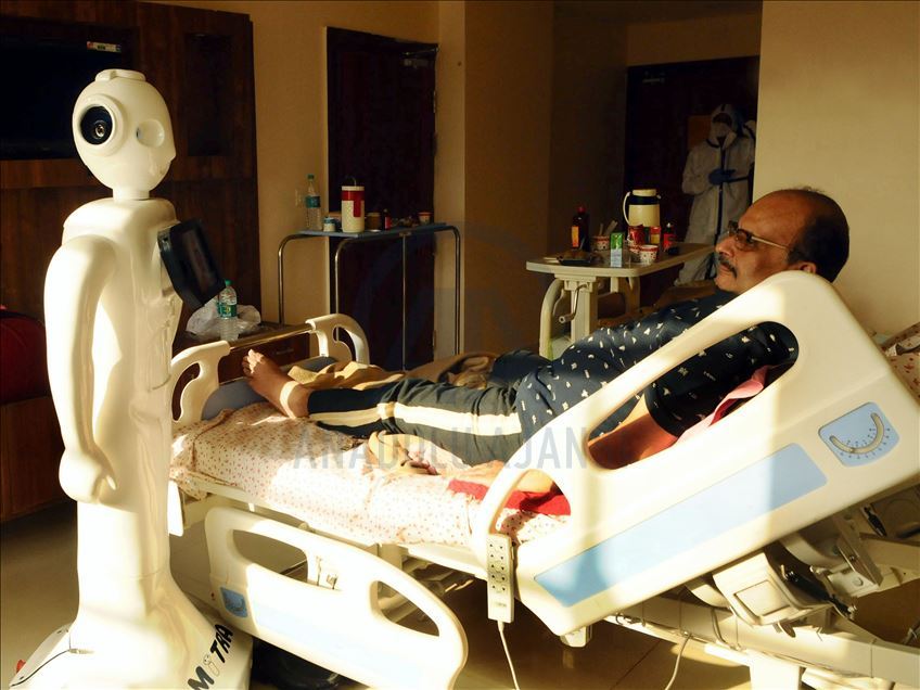 India gunakan robot untuk bantu pasien Covid-19