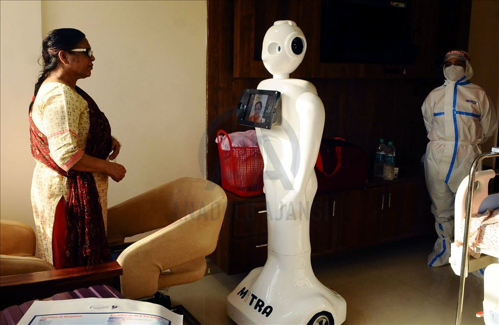 India gunakan robot untuk bantu pasien Covid-19