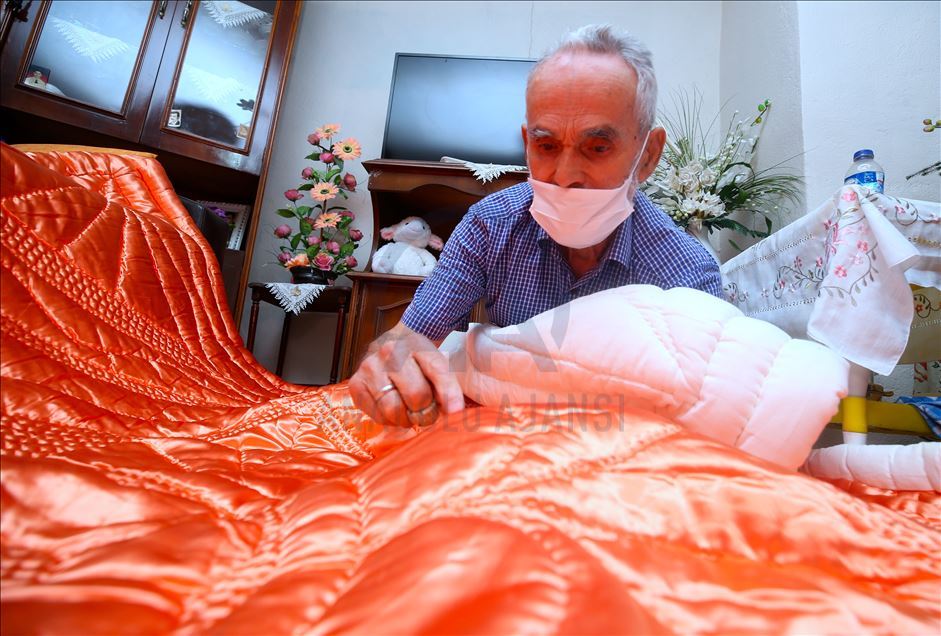 Yorgancı çift, 60 yıldır aynı yastığa başkoyuyor