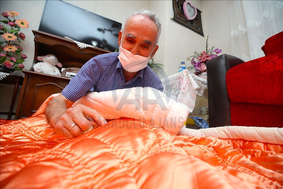 Yorgancı çift, 60 yıldır aynı yastığa başkoyuyor