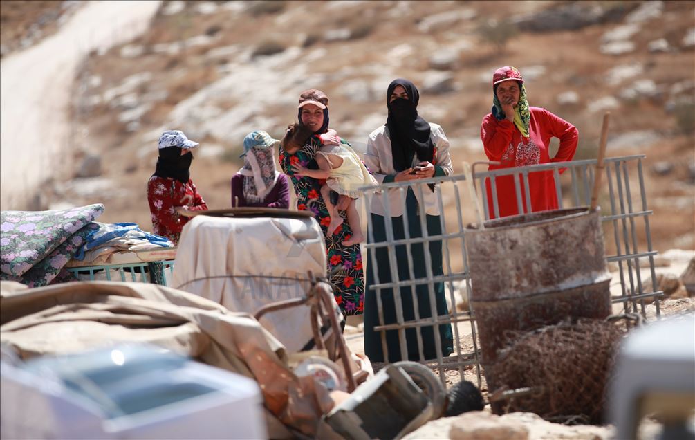 Israel demolishes Palestinian's constructions in West Bank