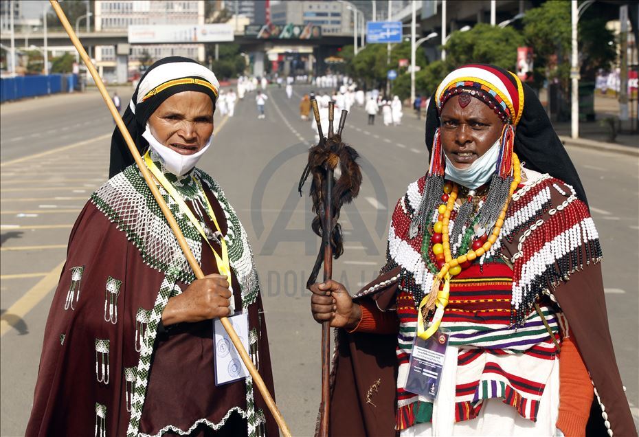 Las celebraciones del Irreechaa de la etnia Oromo en Etiopía
