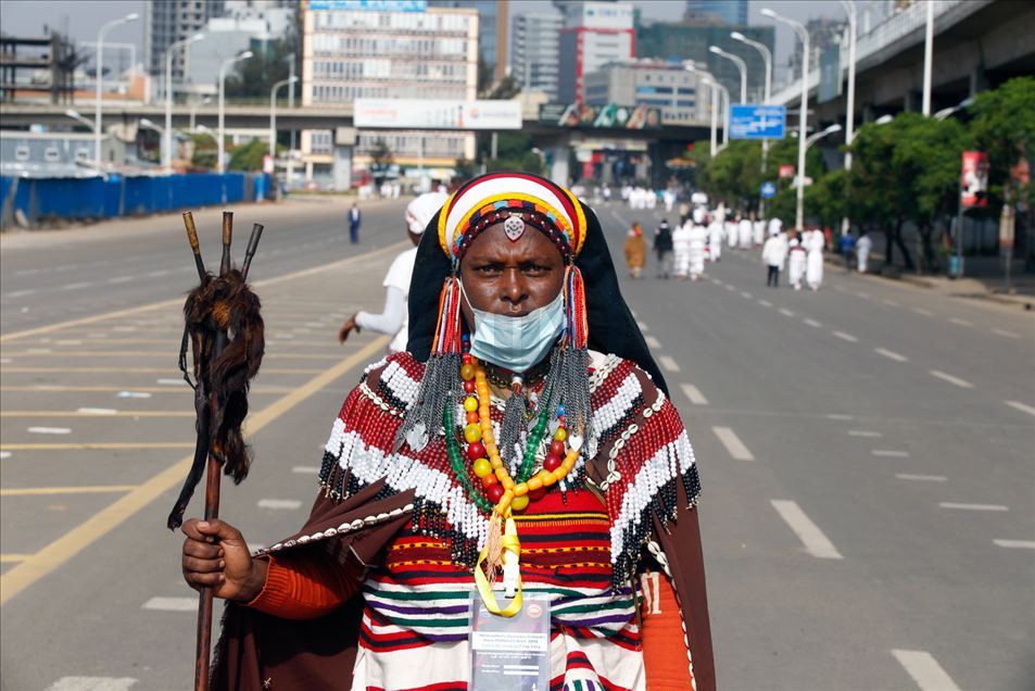 Las celebraciones del Irreechaa de la etnia Oromo en Etiopía