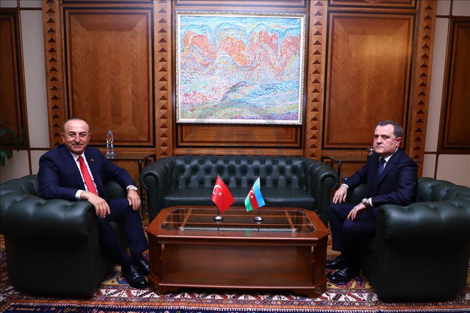 Dışişleri Bakanı Çavuşoğlu Azerbaycan'da