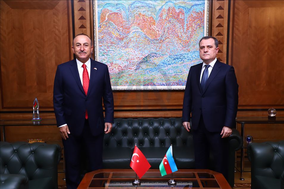 Dışişleri Bakanı Çavuşoğlu Azerbaycan'da