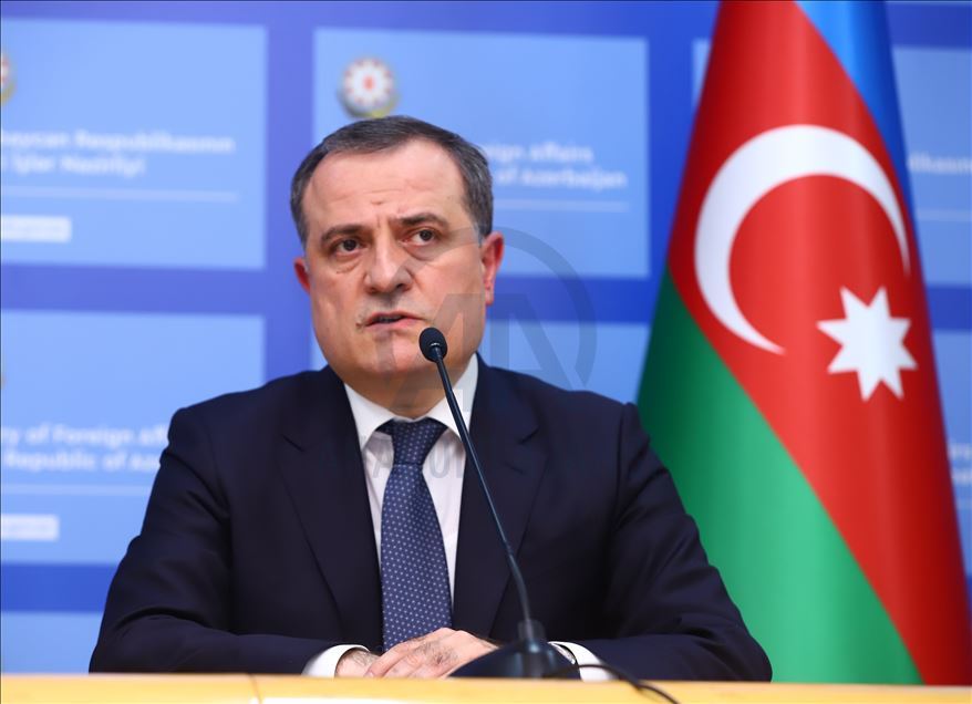 نشست خبری مشترک وزرای خارجه ترکیه و آذربایجان در باکو