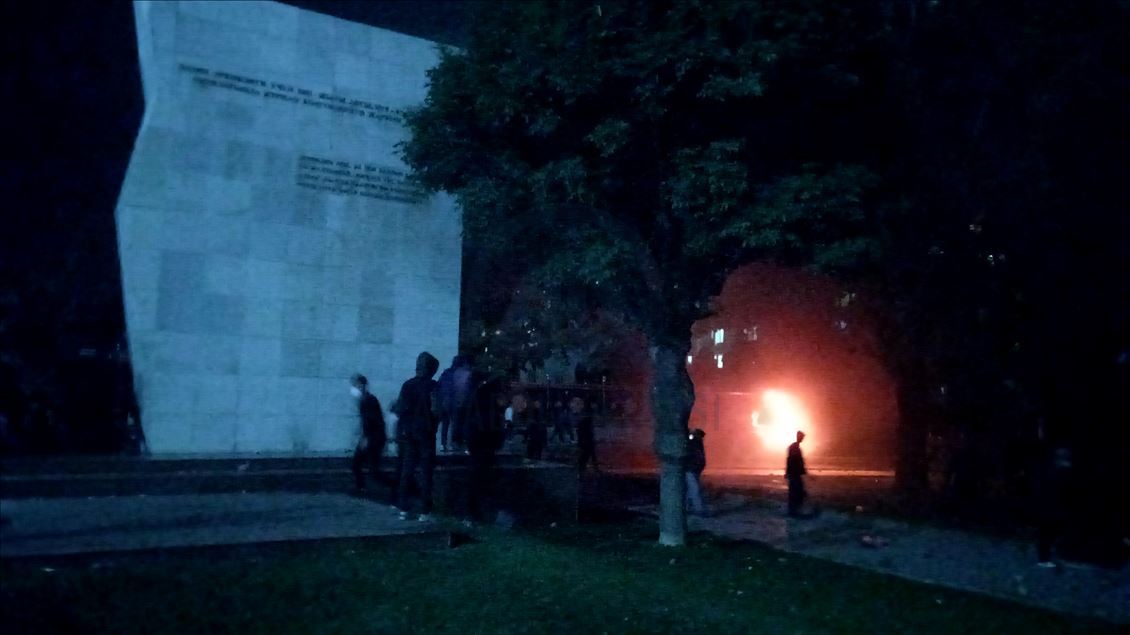 В Бишкеке потушили пожар в администрации президента
