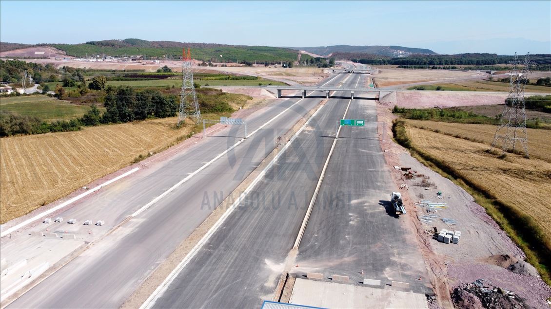 Kuzey Marmara Otoyolu Projesi salgın sürecinde "hız kesmedi"
