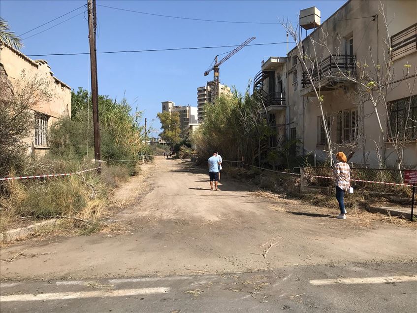 Coastline of abandoned town of Maras in Gazimagusa city reopens for public use