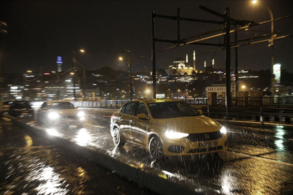 İstanbul'da sağanak