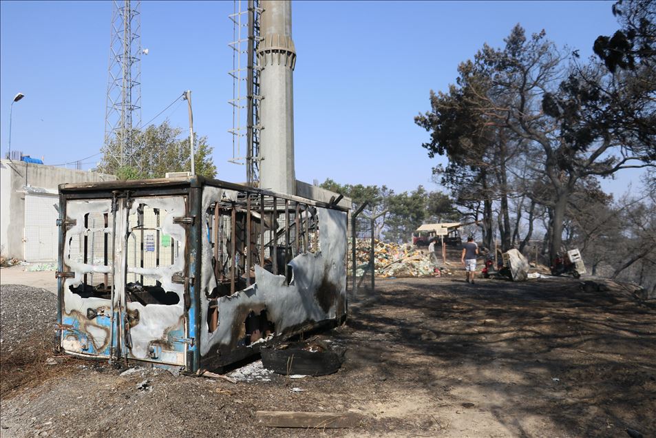 Hatay'daki yangından etkilenen vatandaşlar yaşadıklarını anlattı