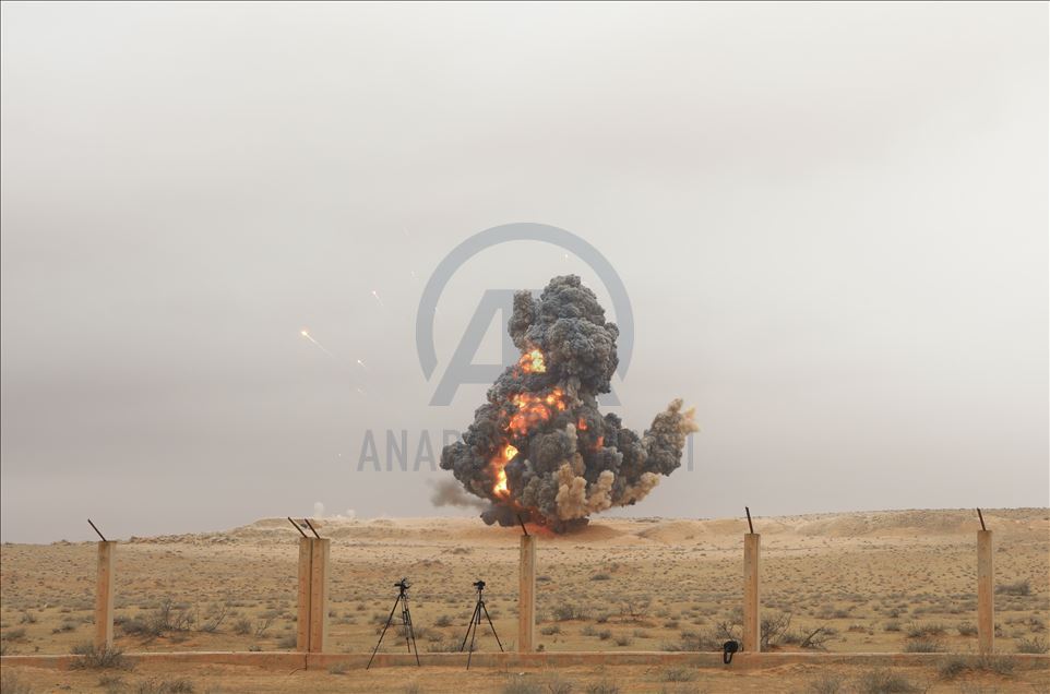 Саперы на западе Ливии уничтожили 22 тонны мин и боеприпасов
