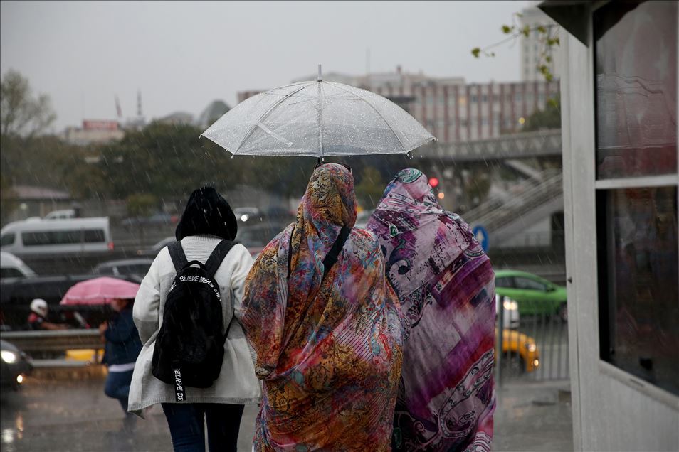 Fuertes lluvias en Estambul, Turquía 