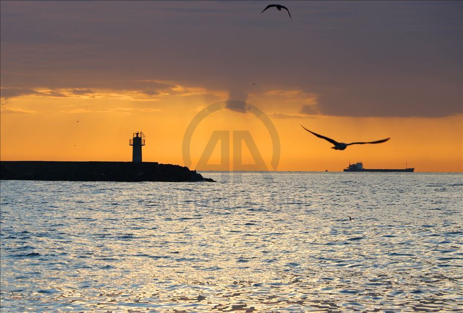 Tekirdağ'da gün doğumu
