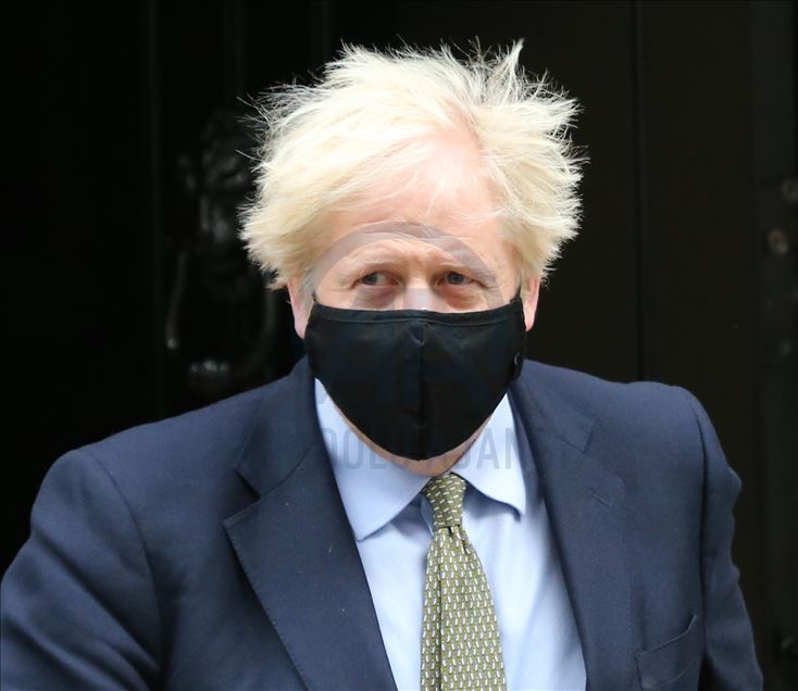 El primer ministro de Reino Unido, Boris Johnson, en Londres