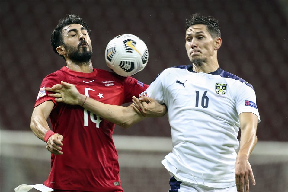 بازی ترکیه و صربستان با تساوی دو بر دو پایان یافت