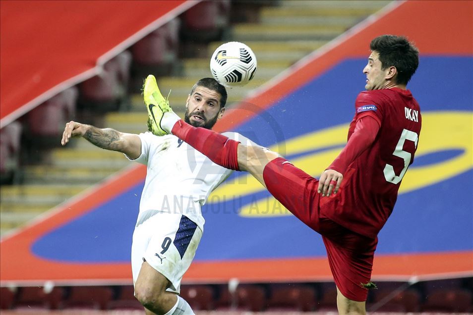 بازی ترکیه و صربستان با تساوی دو بر دو پایان یافت