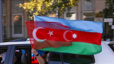 Tubim mbështetës për Azerbajxhanin para Shtëpisë së Bardhë