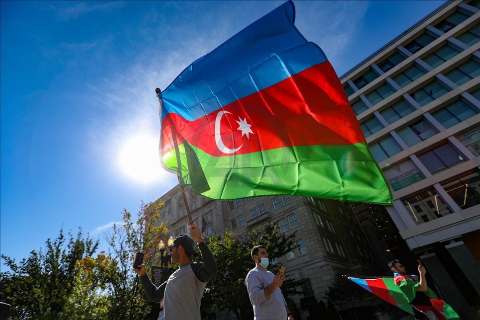 EEUU: protesta en apoyo a Azerbaiyán en Washington