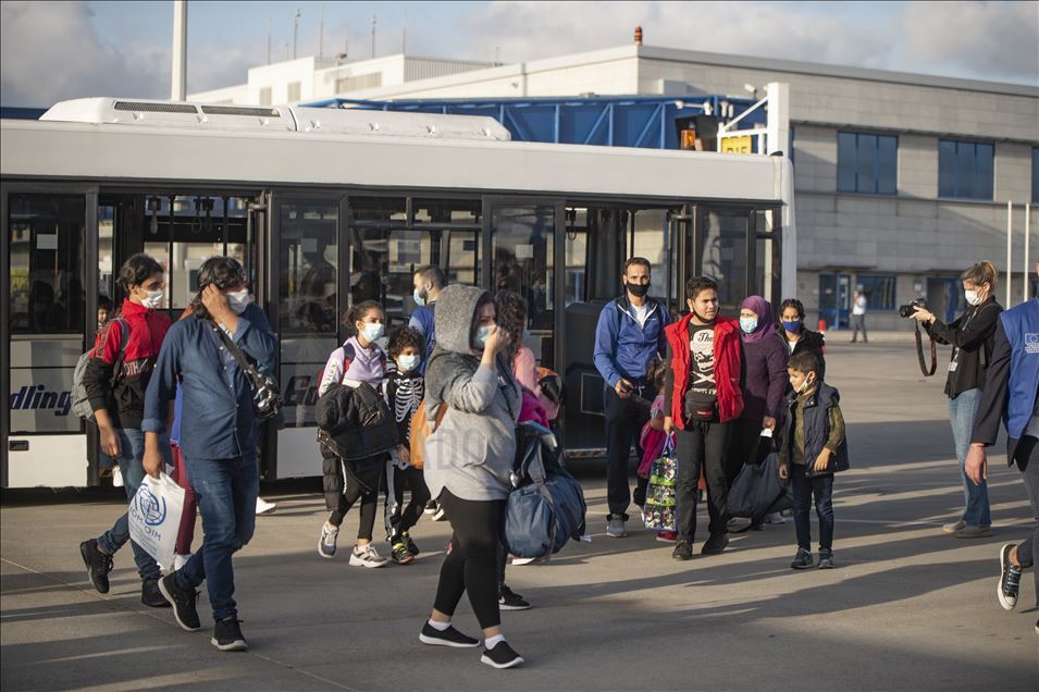 101 refugees are transferred to Germany from Greece