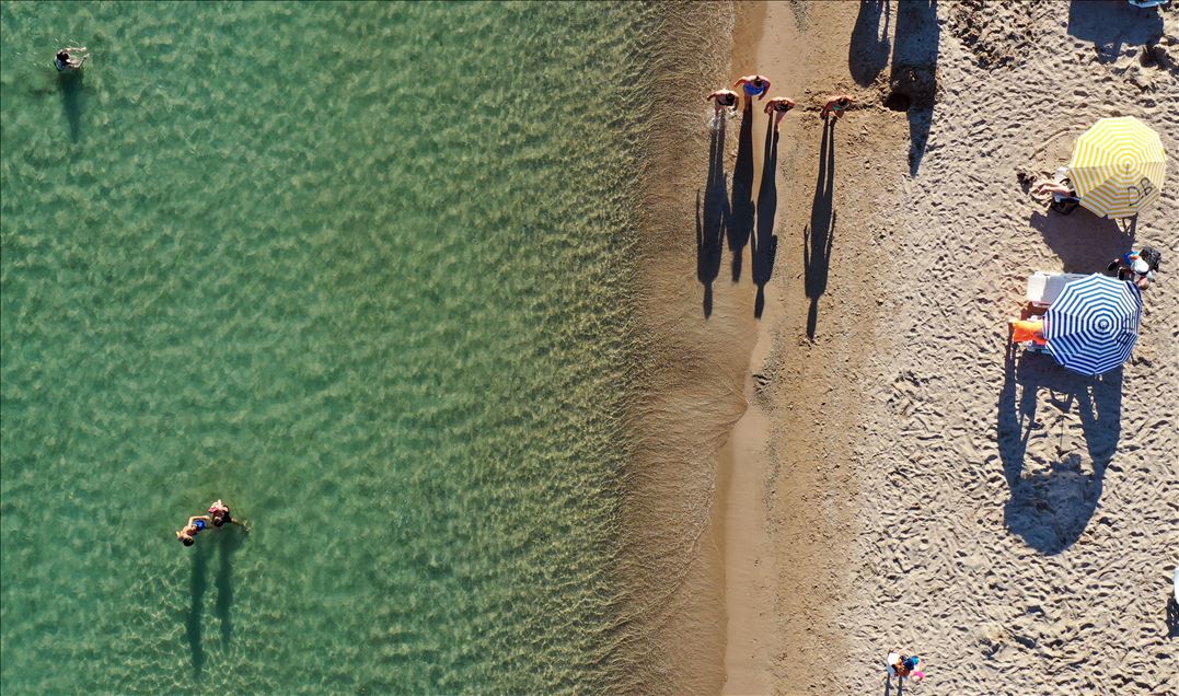 Kuşadası ve Didim sahillerinde yoğunluk
