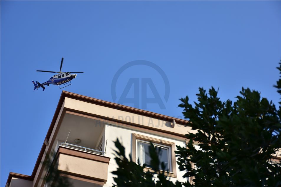 Gaziantep'te helikopter ve drone destekli uyuşturucu operasyonu: 26 gözaltı