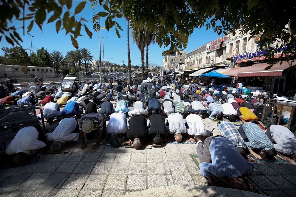 Oración del viernes en Jerusalén
