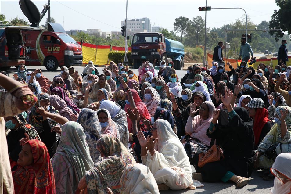 Continúa la protesta contra el costo de vida en Pakistán