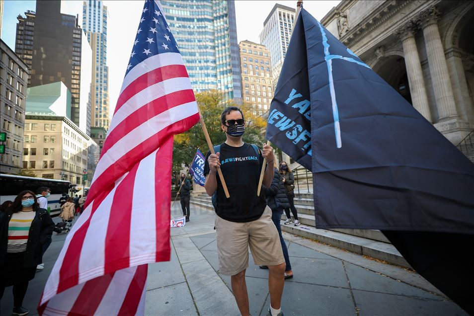 EEUU: protesta de judíos alarmados pero desafiantes ante el antisemitismo en Nueva York