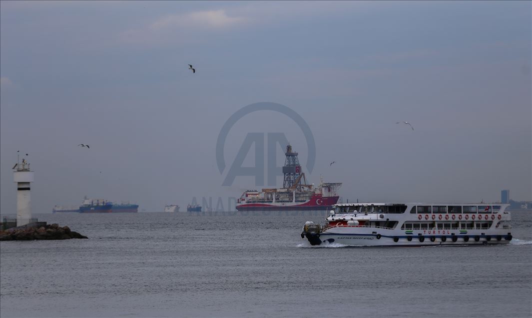 Turkey's third drilling ship, Kanuni reaches Istanbul
