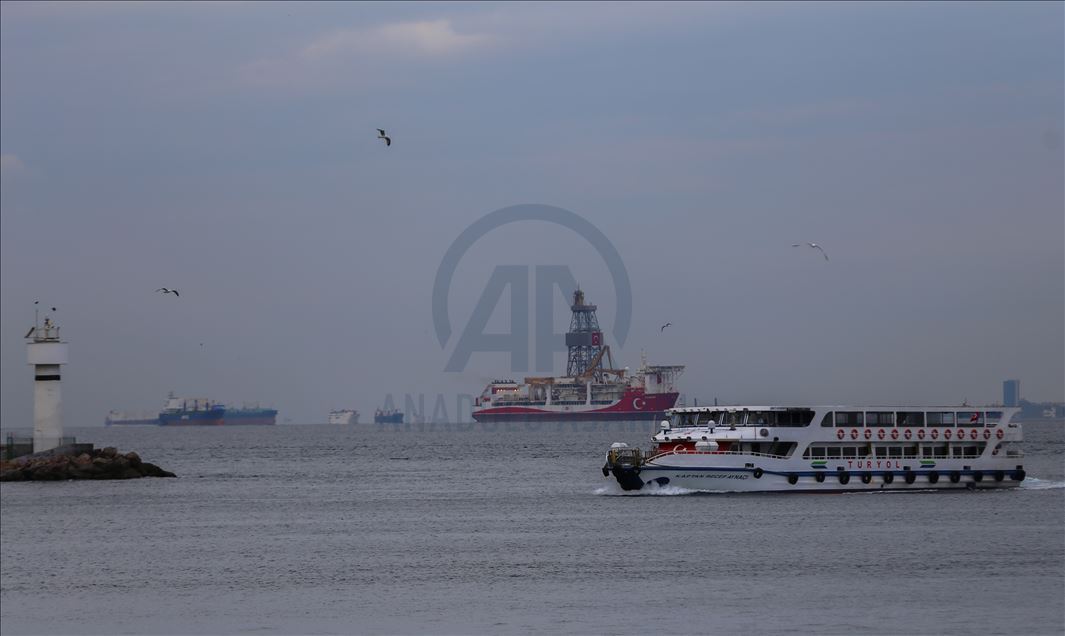 Turkey's third drilling ship, Kanuni reaches Istanbul