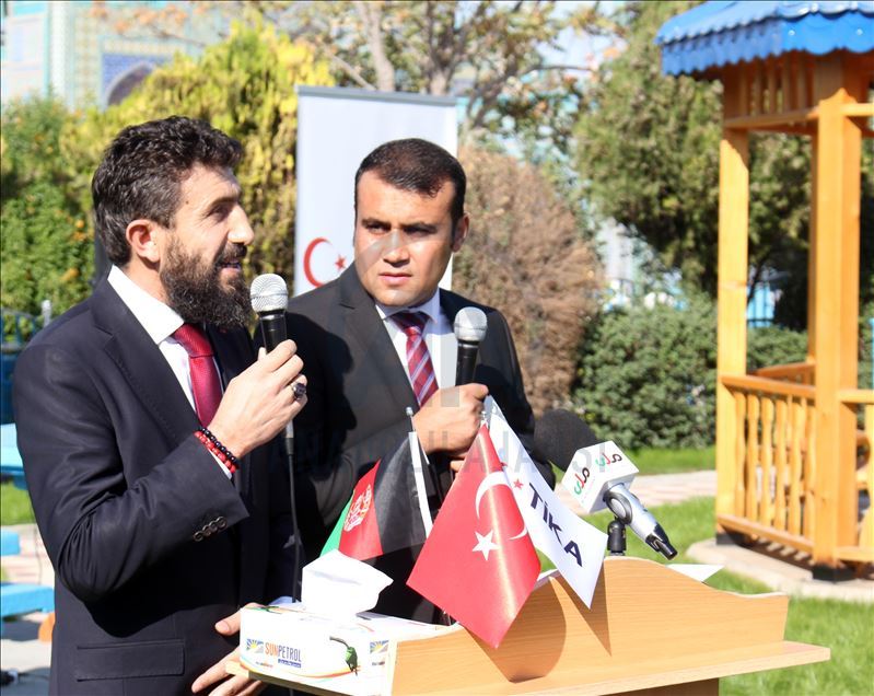 ترکیه روضه‌‌شریف در افغانستان را بازسازی کرد