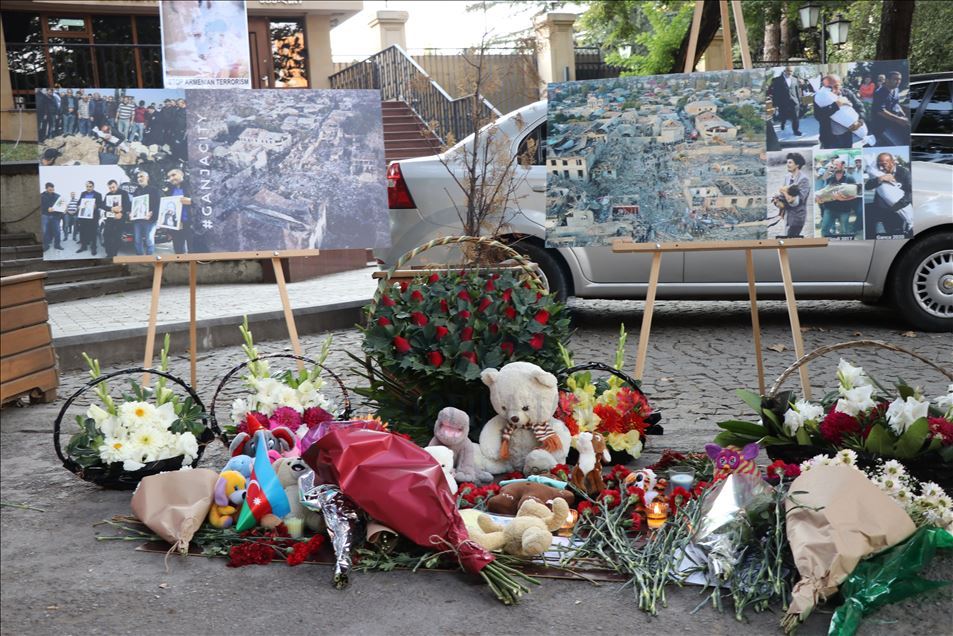 جورجيا.. تأبين ضحايا الهجوم الأرميني على "كنجة" الأذربيجانية
