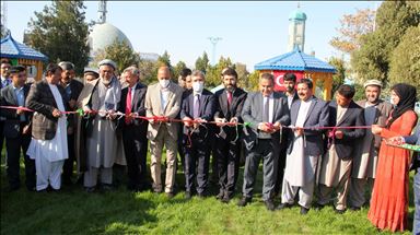 ترکیه روضهشریف در افغانستان را بازسازی کرد