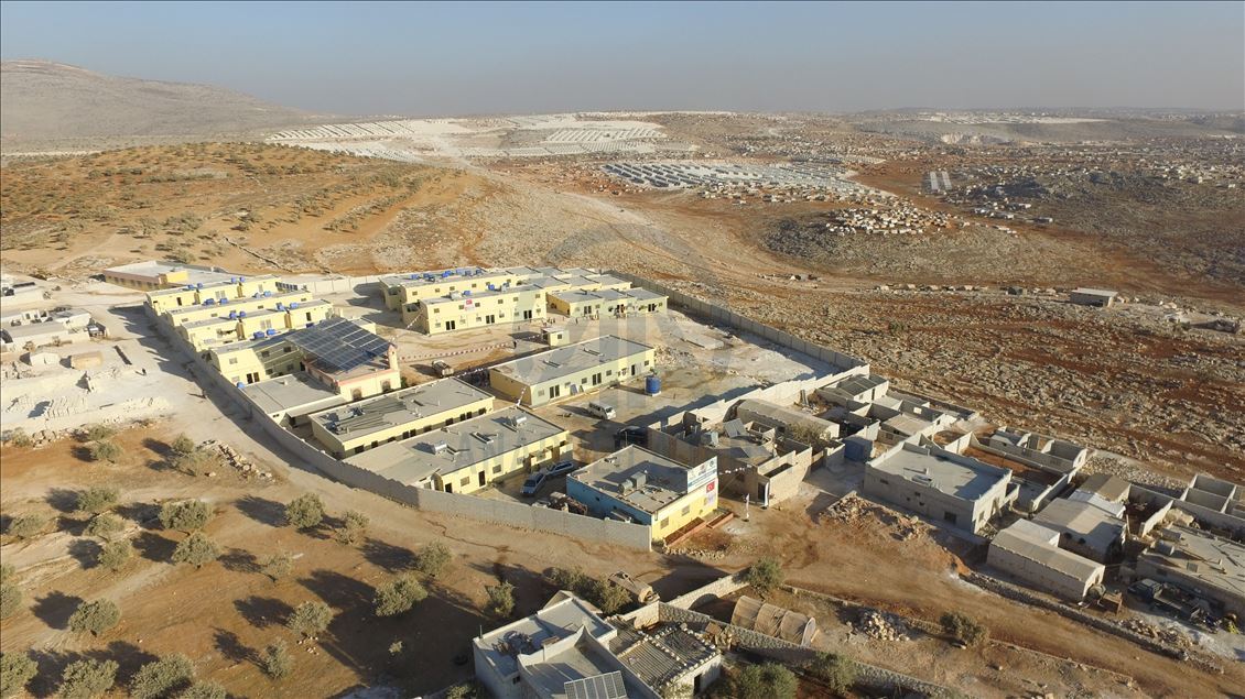 منظمات تركية تفتتح مركز "محمد مرسي" للأيتام بإدلب السورية