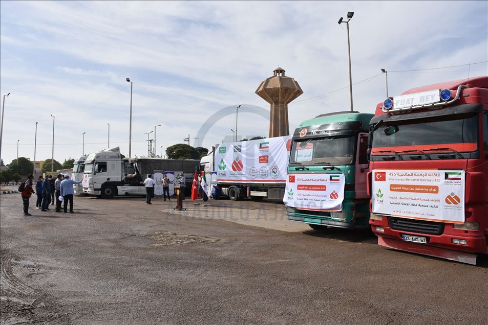 Tel Abyad'da eğitime verilen destek sürüyor