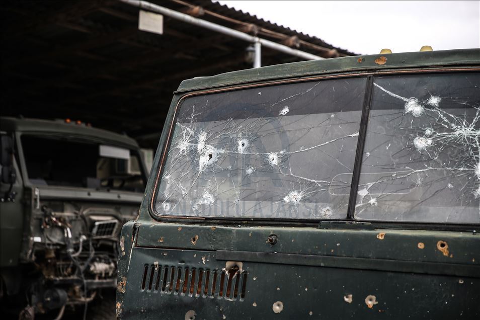 Događaj zabilježila reporterska ekipa AA: Azerbejdžanska vojska zaplijenila kontingent vozila armenskih snaga