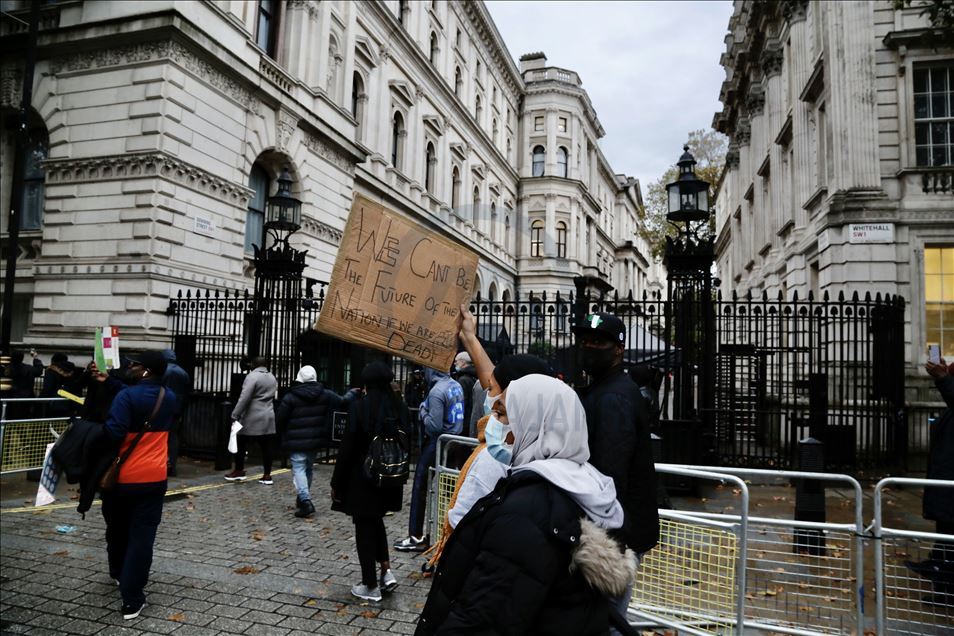 Nijerya'da SARS karşıtı gösterilere yönelik saldırılar, Londra’da protesto edildi