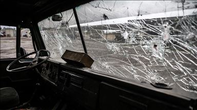 AA, Azerbaycan'ın Ermenistan ordusundan ele geçirdiği askeri araçları görüntüledi