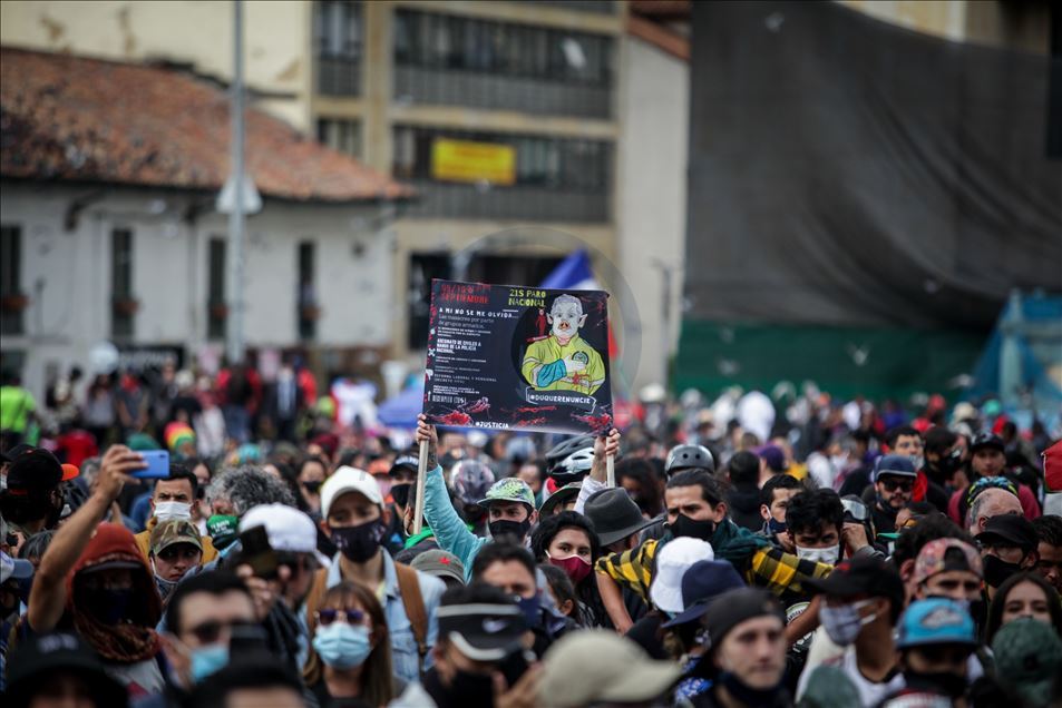 Mogok nasional di Kolombia